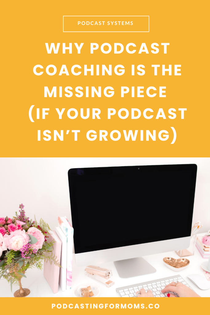 If your podcast isn’t growing, it’s not a content problem—it’s a support problem. Learn how podcast coaching creates real momentum.