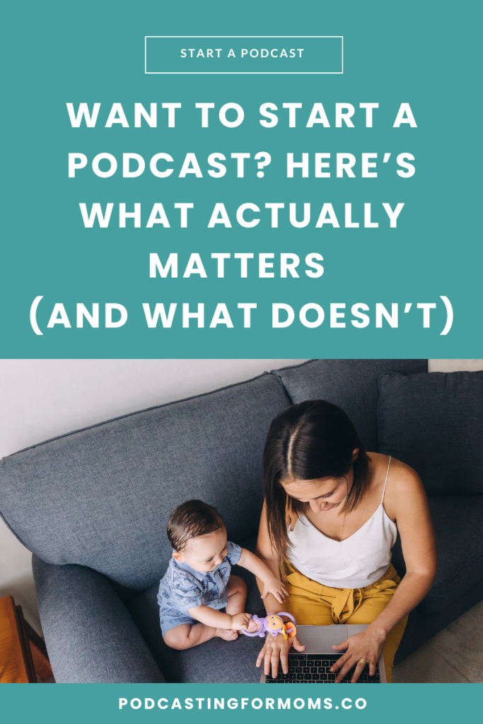 Ready to start a podcast but don’t feel ready? Learn how to start a podcast simply, build confidence, and take action today.